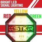 STKR Garage Parking Sensor – Adjustable Ultrasonic Car Stop Assistant with Red/Yellow/Green LED Display – Set Stop Distance 6