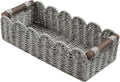 Toilet Paper Storage Basket Bathroom Counter Organizer Wicker Baskets for Organizing Cute Basket for Bedroom Nursery Room Kit