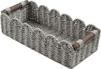 Toilet Paper Storage Basket Bathroom Counter Organizer Wicker Baskets for Organizing Cute Basket for Bedroom Nursery Room Kit