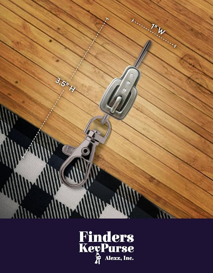 Women’s Bag Charm Key Finder, Car Keychain Hook, Cute Purse Organizer & Tote Bag Accessories, Gifts for Mom - Slim Pickings