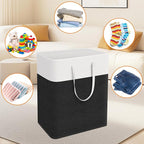 TasticTotes laundry basket 3-Pack, laundry hamper, Hamper with handles, collapsible laundry baskets, Waterproof dirty clothes