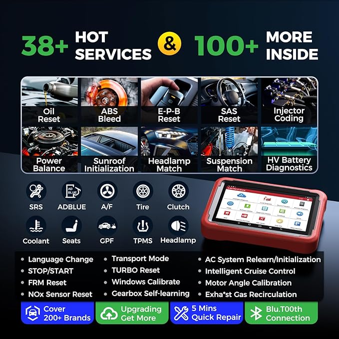 2026 NEW LAUNCH X431 PROS V5.0 Bidirectional Scan Tool, Free Update, ECU Online Coding, CANFD&DOIP, FCA AutoAuth, V.A.G Guide,