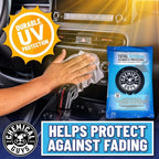 Chemical Guys Total Interior Cleaner & Protectant Wipes – 50 Pack Multi Surface Car Interior Cleaning Wipes for Dashboards, D