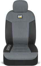 Cat MeshFlex Automotive Seat Covers for Cars Trucks and SUVs – Gray Car Seat Covers for Front Seats, Truck Seat Protectors wi