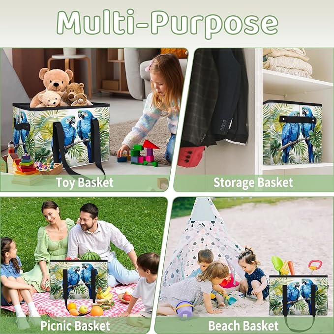 Reusable Grocery Bags Heavy Duty Shopping Bags Foldable Large Tote Bags with Long Handles & Hard Bottom