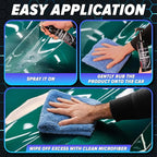 Carfidant Ceramic Silk - Ceramic Coating Spray - High Gloss, Hydrophobic Protection & Chemical Resistance for Cars, RVs & Boats - Long-Lasting Shine & Durability for Exterior Detailing - 8 fl. Oz.
