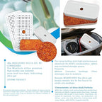 100 Gram 30 Pack Indicating Silica Gel Canister, Gun Safe Dehumidifier (Orange to Green), Reusable Desiccant Canister