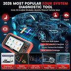 LAUNCH CRP129I V2.0 2026 OBD2 Scanner, ABS/SRS/at/ENG Car Diagnostic Tool, 12 Reset Services
