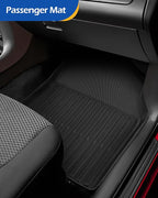 Car Floor Mats for Toyota RAV4: 2006 2007 2008 2009 2010 2011 2012 Without 3rd Row Seat All Weather Carpet Custom Fit for RAV-4 Front Second Row Cargo Area Accessories Heavy Duty Full Set Rubber Liner