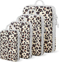4 Set Compression Packing Cubes For Travel Bags Organizer For Luggage Suitcase Organizer, Compression Bags For Travel Accesso