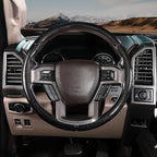 Steering Wheel Cover for Ford F150 2015-2020/ F250 2017-2022/ F350 2017-2022/ F450 2017-2022/ F550 2017-2022/ Ford Expedition 2018-2021 Steering Wheel Protector for Ford Steering Wheel Accessories
