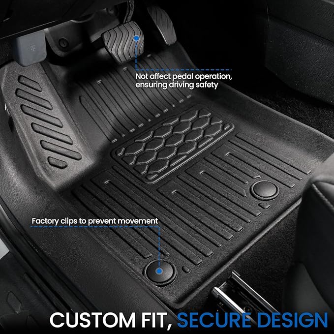 Floor Mats Cargo Mat Set for 2022-2025 2026 Mitsubishi Outlander (Not Fit Sport or PHEV), All Weather TPE Backrest Mat Trunk Mat Cargo Liner Accessories(Floor Mats+Backrest Mats+Cargo Mat)
