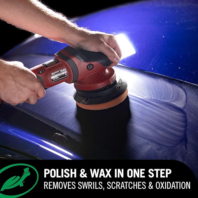 Turtle Wax Hybrid Solutions Ceramic Car Polish and Wax, Light Scratch Remover, Durable Paint Protection, Extreme Water Beading, High Gloss Shine, Hand or Machine Polisher Use, 14 oz (Pack of 2)