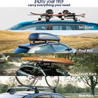 300Lbs Roof Rack Crossbars Compatible with Cadillac XT5 2017 2018 2019 2020 2021 2022 2023 2024 2025 2026, Aluminum Cross Bar for Rooftop Cargo Carrier Luggage Kayak Bicycles Snowboard