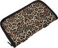 Car Tissue Holder Car Visor Organizer Tissue Box Holder for Car Sun Visor Organizer with Car Vehicle Accessories Essentials Interior for Women Men Retro Brown Leopard Print