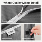 VIPEK V7C Garment Racks with Cover Portable Closets for Hanging Clothes, Heavy Duty Clothes Rack with Shelves Metal Closet Wa