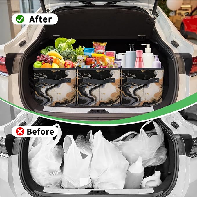 Reusable Grocery Bag Foldable Shopping Tote Bag with Handles Reusable Shopping Bags Large Kitchen Grocery Bags