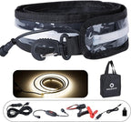 12V 4ft Led Light Strip Dimmable Camping Awning Light with 140 SMD 2835 LED Chips Cabinet Lights, Rv Accessories Waterproof IP67 Multi-Functional Use for Car Tent, Camper Motorhome