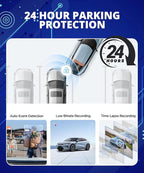 VIOFO Dash Cam A119 V3 2K 2560x1440P Quad HD+ 60FPS Front Car Dash Camera, 5MP STARVIS Sensor, 140-Degree Wide Angle, GPS Inc
