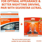 SYLVANIA - H6054 SilverStar Sealed Beam Headlight - High Performance Halogen Headlight Replacement (142x200), Brighter & Whit