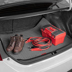 Motor Trend FlexTough Defender Floor Mats for Cars & TrunkShield Trunk Mat Set, Next-Gen Deep Dish Heavy Duty All Weather, Rubber Car Floor Mat Set for Auto Truck Van SUV