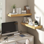 Dreamland 30 Inch Floating Shelves for Wall,8 Inch Deep Floating Shelves,30" W x 8" D Wall Shelves for Bedroom,Living Room, K