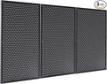 Peg Board,3 Pack 16-Inch X 24-Inch Heavy Duty Metal Peg Board Tool Organization Panels,Ideal for Storage Solutions in Garages