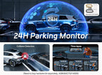 Pelsee P12 Pro 4K Mirror Dash Cam w/ADAS and BSD, 5.8GHz WiFi 20MB/s Download, Rear View Mirror Camera 4K Front and 1080P Rea