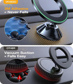 VICSEED Latest Upgrade for MagSafe Car Mount, [High & Low Temp Resistance] Magnetic Phone Holder for Your Car Dashboard, 360 Adjustable Car Phone Holder Mount for iPhone 17 Pro Max 16 15 14 13 12