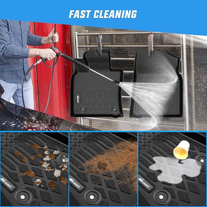 Nilight Floor Mats for Toyota Camry 2025 2026 (Hybrid Only) All Weather Custom Fit Heavy Duty Floor Liners