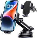 Qifutan Dash Mounted Phone Holders for Your Car Dash Phone Mount for Car Dashboard Air Vent Multi-Mount 3 in 1 Vehicle Windshield Holder Compatible Multi-Device Clip Desk Mount
