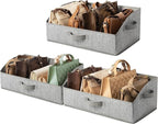 GRANNY SAYS Closet Organizers and Storage, Trapezoid Storage Bins, Dog Toy Bin, Storage Baskets for Shelves, Fabric Storage B