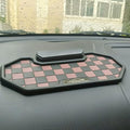 Yourkarts Anti-Slip Car Dashboard Mat for Phone, Universal Non-Slip Sticky Rubber Pad, Superior Anti-Slip Technology (Octagon