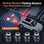 4PCS Parking Assist Sensor Compatible with 2009-2014 Ford F-150 & 2010-2014 Lincoln Mark LT, Replaces# 9L3Z-15K859-D, Rear PDC Reverse Backup Parking Aid Assist Sensor
