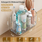 Toothbrush Holders for Bathroom Countertop Organizer, 5 Slots Large Capacity Electric Toothbrush Holder Wall-Mount for Space 