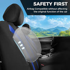 FLORICH Seat Covers, Car Seat Covers Full Set, Waterproof Leather Car Seat Protector, Front and Rear Seat Covers for Cars, Au