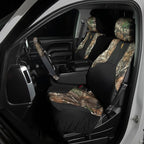 Browning Universal Low Back and Bench Seat Covers, Water and Dirt Resistant Car, Truck, and SUV Seat Covers, Realtree Edge (E