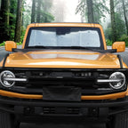 Windshield Sunshade Sun Shade Heat Shield Window Sun Visor Mat for Ford Bronco 4 Door 2021 2022 2023,8PCS