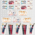Yookeer 20 Pcs Pegboard Bins and Cups with Hooks and Loops Peg Assortment Organizer Accessories Various Tool Organizer Pegboa