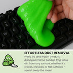 Slime Buddies Car Cleaning Gel Putty - 3 Pack Apple Scented Interior Detailing Tool for Cup Holder, Air Vent & Keyboard - Reu