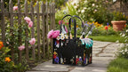 3 Pk Reusable Grocery Bags, Foldable Shopping Basket, Daily Utility Storage, Reinforced Bottom Handles Waterproof