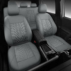 CAR PASS Neoprene Waterproof Seat Covers Full Sets, Wetsuit Car Seat Covers 5 Seats Universal Fit for Vans, Truck, SUV, 3D Ty