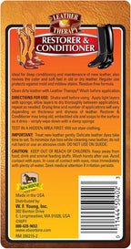 Leather Therapy Premium Restorer & Conditioner, 16oz