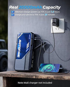 AUTOONE M5 9000A Car Jump Starter 12V Battery Jumper Starter Portable (All Gas/All Diesel) 168W DC Jump Box for Car Battery with Built-in Booster, Type-C Fast Charge & Jumper Cables Jump Pack