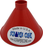 2 Pack of The SCRAPER CONE The Original Ice Scraper, Snow Removal Made in The USA Magical Frost Removal Funnel Shaped Cleaning Tool Car Windshield Deicer Magic Scrapers Instascrape Shovel Brush