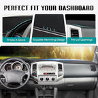 FIILINES Dash Cover for 2005-2015 Toyota Tacoma Pickup, Dashboard Mat Accessories Dash Cover Sunshade Nonslip Mesh Protector 