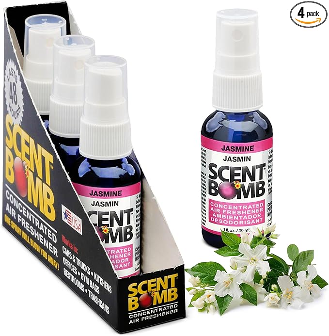 Scent Bomb Air Freshener Spray, Long-Lasting Odor Eliminator - Effective Deodorizer for Home & Car, Fresh Room Spray for Kitc