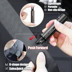 4 Pack Safe Hammer Glass Breaker Underwater, 2-in-1 Car Safety Hammer Window Breaker and Seatbelt Cutter, Car Accessories, 1s