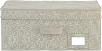 WENKO Balance Wardrobe with Wheels – Mobile Wardrobe, Folding Cabinet, beige, Medium