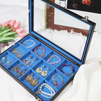 Stratalife Jewelry Organizer Bracelet Earring Holder Organizer Jewelry Drawer Storage Anti Tarnish Bangle Ring Holder Box for